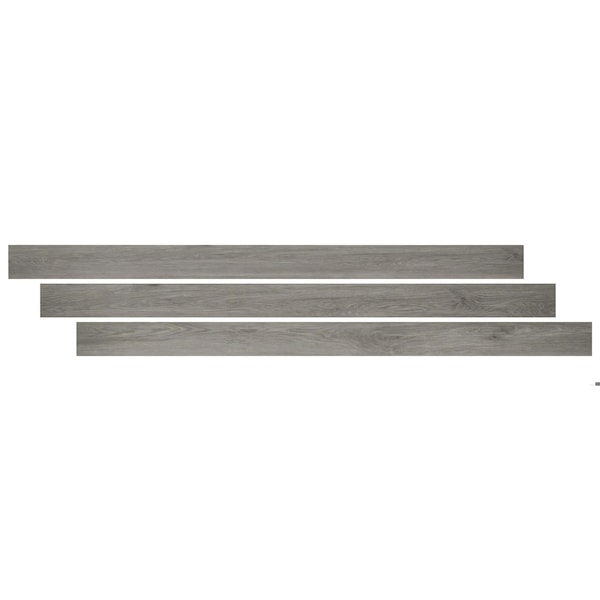 Msi LVT Trim, LVT, Gray-Light, 94 in L, 2.23 in W, Low Gloss - ZOR-LVT-TR-0558