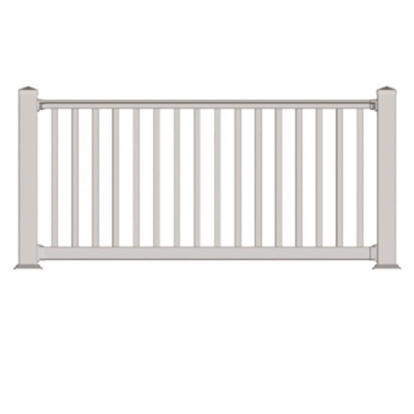 Superior Plastic Products 36 in. x 8 ft. Model Stair Boxed Railing Section - 121512368-01