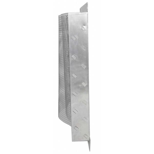 Dayton Louver, Intake, 24-42 In, Aluminum - 4F957