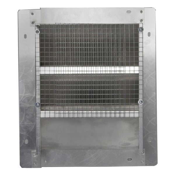 Dayton Louver, Adj w/ 40 to 52 In, Aluminum - 2FTX2