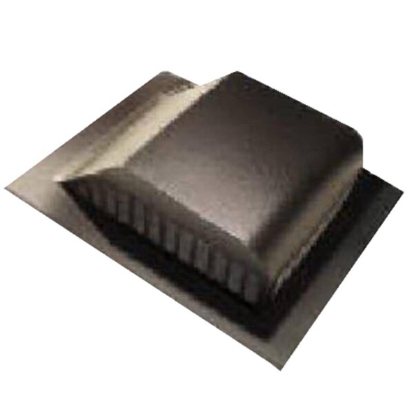 Lomanco 750BR 8 in. Brown Aluminum Roof Louver, 6PK - 572750
