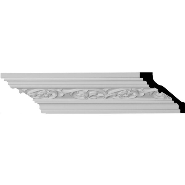 Ekena Millwork SAMPLE - 3"H x 3 3/8"P x 4 1/2"F x 12"L Medway Crown Moulding - SAMPLE-MLD03X03X04ME
