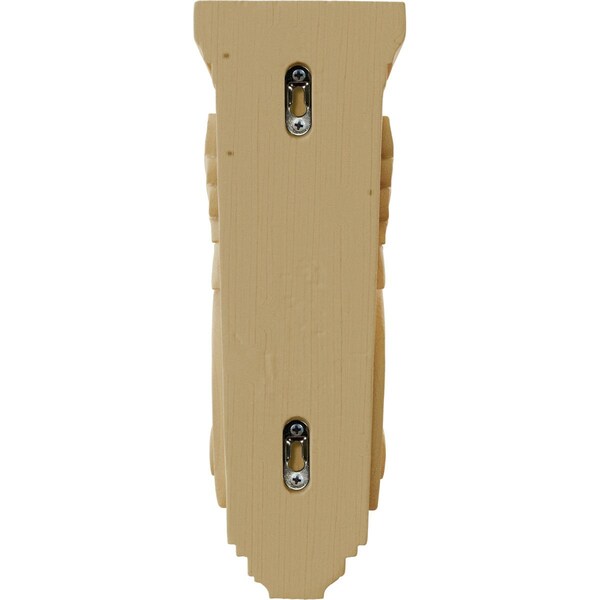 Ekena Millwork 5"W x 7"D x 14"H Large Traditional Acanthus Corbel, Alder - CORW05X07X14TAAL