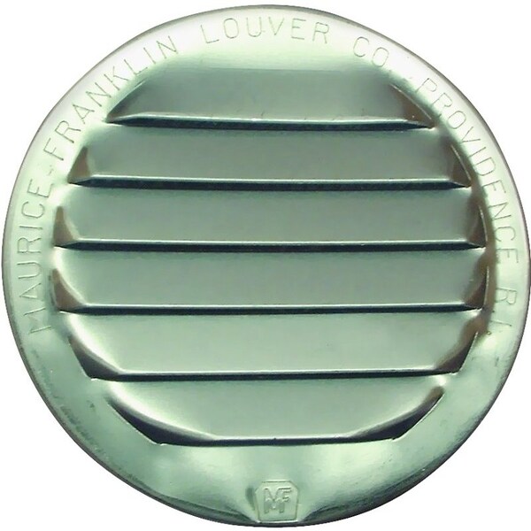 Maurice Franklin Screen Louver, 2.907 W, Aluminum, Mill - RL-100 2.5