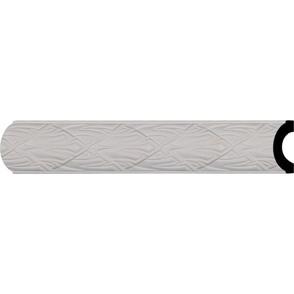 Ekena Millwork 2 1/8"H x 7/8"P x 94 1/2"L, (3" Repeat), Dublin Panel Moulding - PML02X01DU