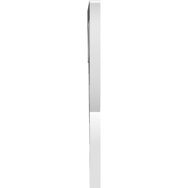 Ekena Millwork Carrillo Architectural Grade PVC Bracket , 5/8"W X 6 1/2"D X 11"H - BKTP01X06X11CI