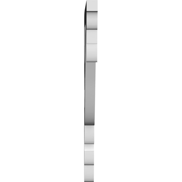 Ekena Millwork Carrillo Architectural Grade PVC Bracket , 5/8"W X 6 1/2"D X 11"H - BKTP01X06X11CI