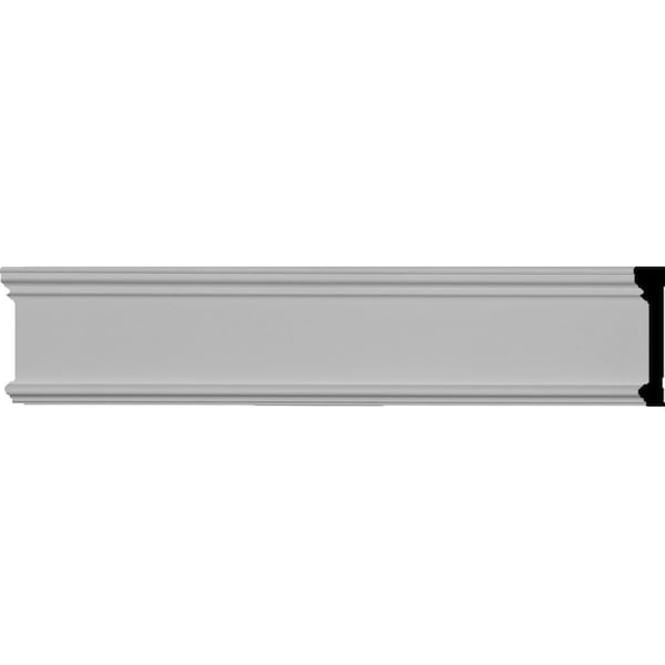 Ekena Millwork SAMPLE 3 1/8"H x 5/8"P x 12"L Pierced Moulding Backplate, fits Pierced Moulding Heights 2" and under - SAMPLE-PIR03X00BP