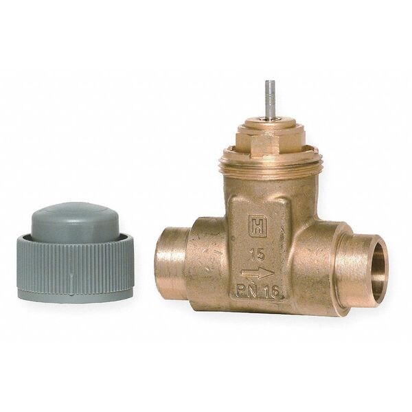 Honeywell Two-Way Sweat Valve, 1/2 In, 1.2 Cv - V5852A2049