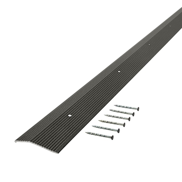 M-D Building Products Aluminum, Mocha, 36 in L, 2 in W - 43366