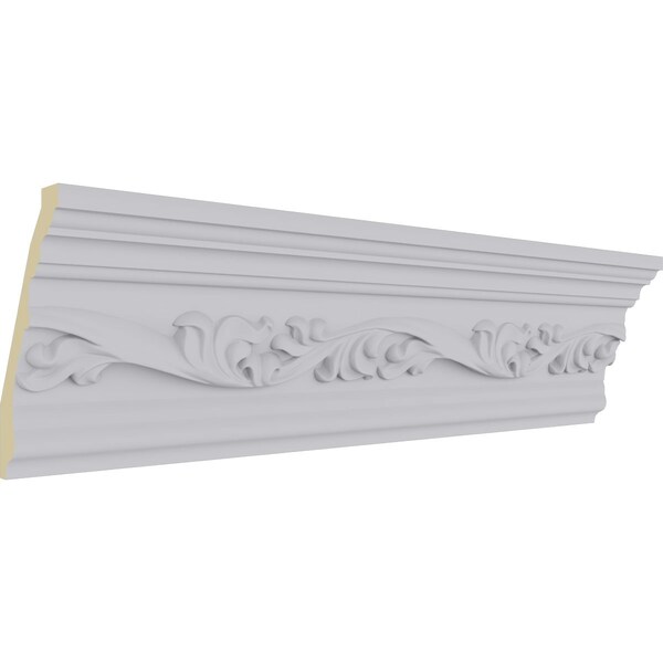 Ekena Millwork 4 7/8"H x 2 1/2"P x 5 1/2"F x 94 1/2"L, (7 7/8" Repeat) Versailles Crown Moulding - MLD05X02X05VE