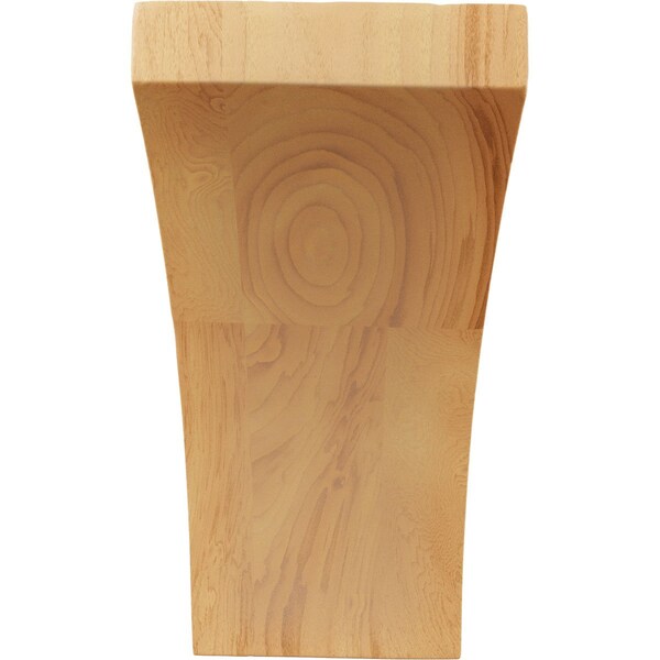 Ekena Millwork 3"W x 3 1/2"D x 6"H Small Lawson Wood Corbel, Red Oak - CORW03X03X06LWRO