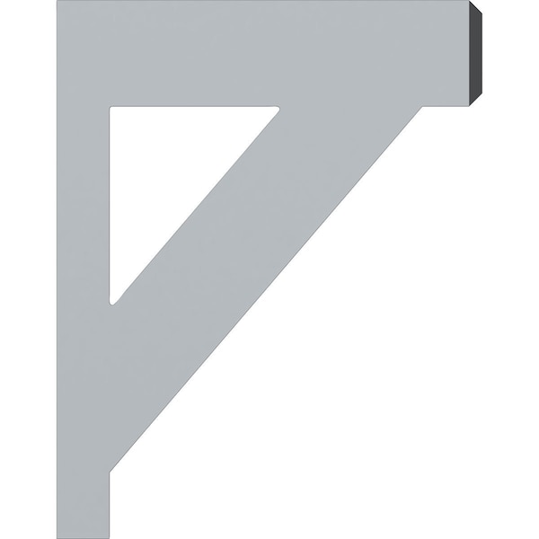 Ekena Millwork 4"W x 16"D x 20"H Claremont Bracket - BKT16X20X04CL
