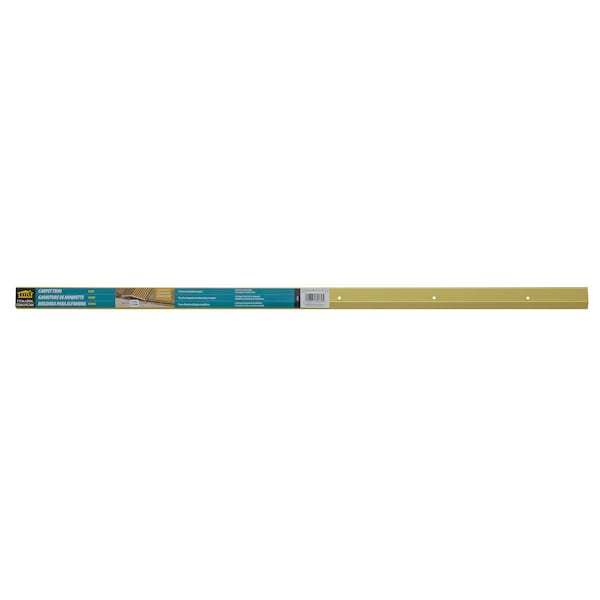 M-D Building Products Aluminum, Satin Brass, 36 in L, 1.375 in W - 79079