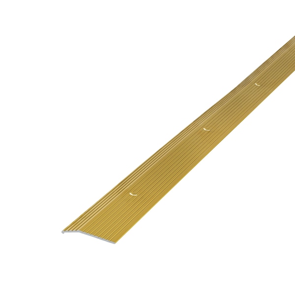 M-D Building Products Aluminum, Satin Brass, 36 in L, 1.375 in W - 79079