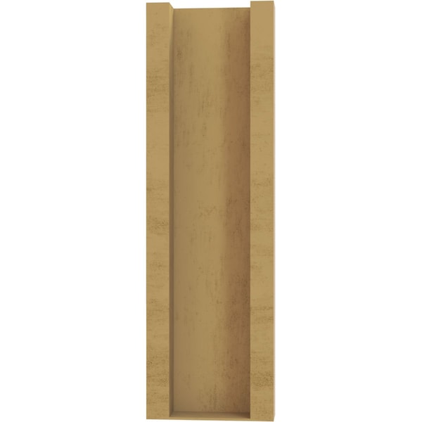 Ekena Millwork 8-in W x 46-in D x 46-in H Westlake Trad Rough Cedar Woodgrain TimberThane Outlooker, Primed Tan - OUTUR080X46X46WTL04RCPR