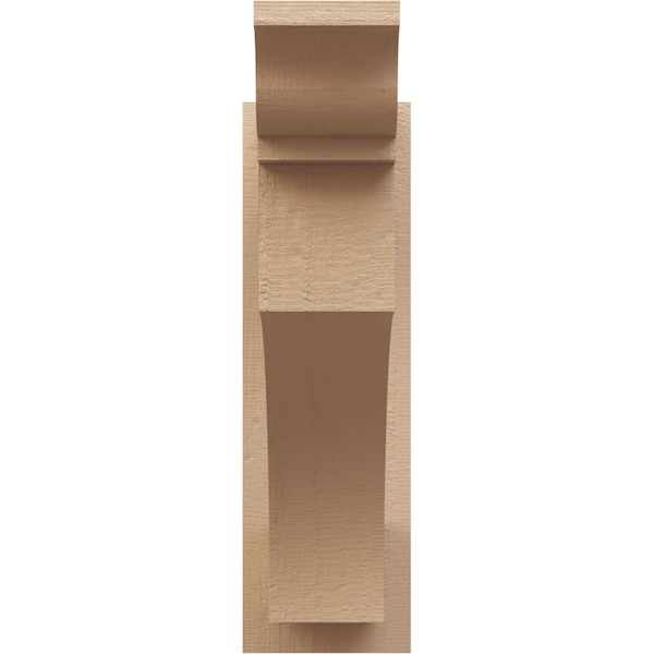 Ekena Millwork 8-in W x 46-in D x 46-in H Westlake Trad Rough Cedar Woodgrain TimberThane Outlooker, Primed Tan - OUTUR080X46X46WTL04RCPR