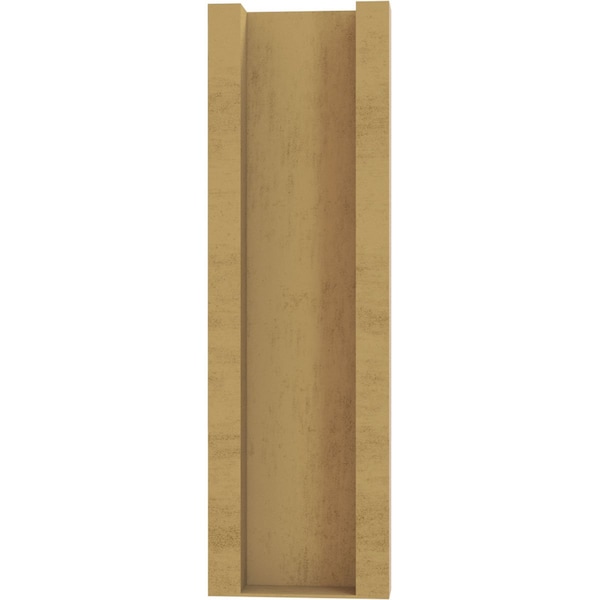 Ekena Millwork 6-in W x 24-in D x 24-in H Thorton Trad Rough Cedar Woodgrain TimberThane Outlooker, Primed Tan - OUTUR060X24X24THR04RCPR