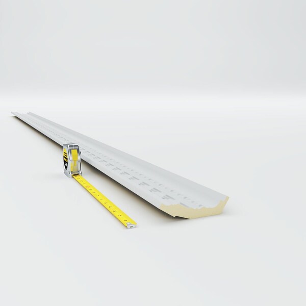 Ekena Millwork 4 3/8"H x 2 7/8"P x 5 1/4"F x 94 1/2"L, (2" Repeat) Heaton Crown Moulding - MLD04X03X05HE