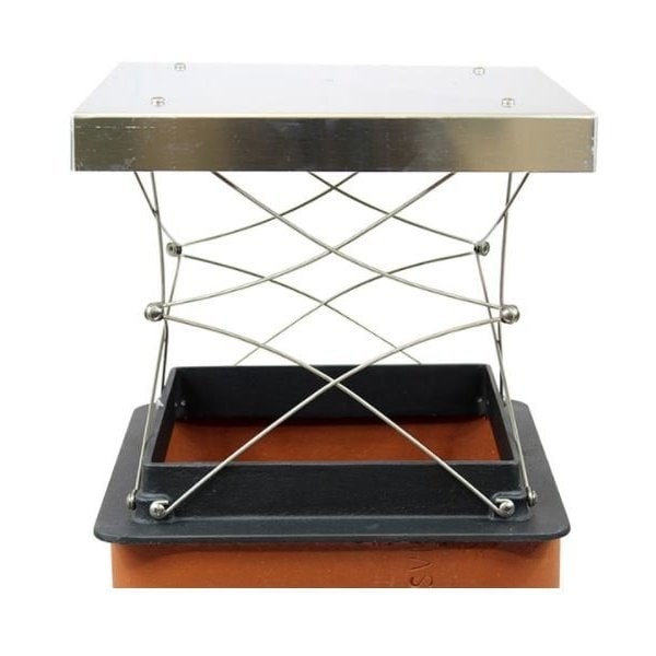 U.S. Fireplace Products The Top Damper - 13" x 13" - Chimney Damper - TD1313