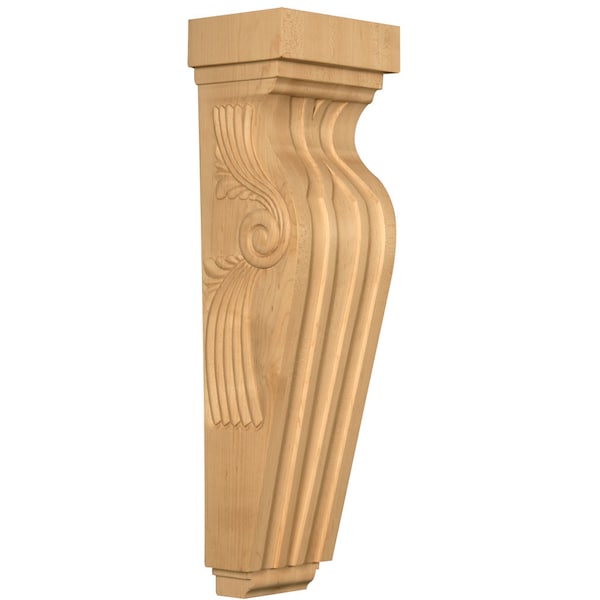 Osborne Wood Products 18 x 5 1/2 x 4 Hampton Contemporary Corbel in Cherry - 8773C