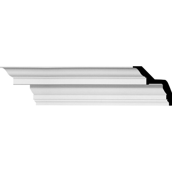 Ekena Millwork SAMPLE - 5"H x 5"P x 7"F x 12"L Felix Traditional Smooth Crown Moulding - SAMPLE-MLD05X05X07FE