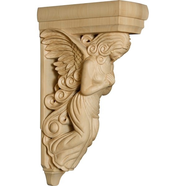 Osborne Wood Products 14 1/2 x 3 1/2 x 8 Angel Corbel in Hickory - 8200H