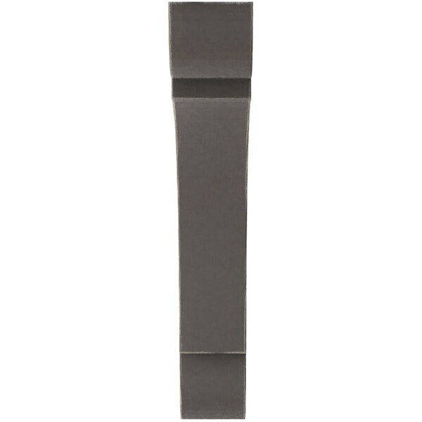 Ekena Millwork 1 3/4"W x 10"D x 10"H Large Olympic Wood Vintage Decor Bracket, Reclaimed Grey - BKTWD01X10X10OLGY