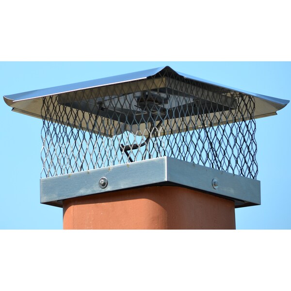 U.S. Fireplace Products Energy Top Plus  - 13" x 13" - Chimney Damper Plus Cap (2 pack) - ETP1313 - PK2