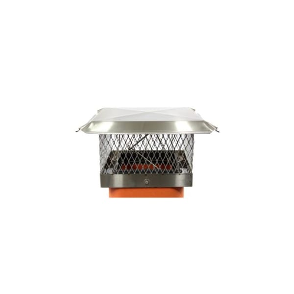 U.S. Fireplace Products Energy Top Plus  - 13" x 13" - Chimney Damper Plus Cap (2 pack) - ETP1313 - PK2