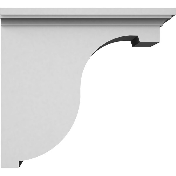 Ekena Millwork 8 7/8"W x 12"D x 12"H Legacy Bracket - BKT12X12X08LE
