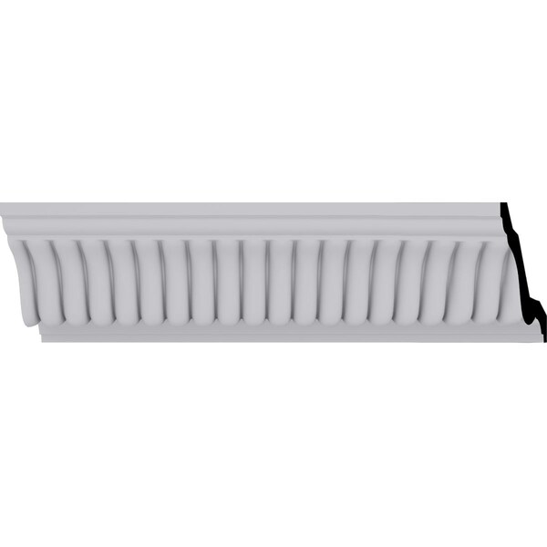 Ekena Millwork 3"H x 3"P x 4 1/4"F x 94 1/2"L Carrillo Crown Moulding - MLD03X03X04CI