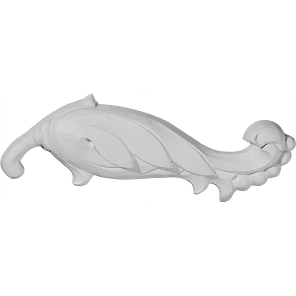 Ekena Millwork 6 3/4"W x 2"H x 1/2"P Sellek Scroll Onlay, Right - ONL06X02SK-R