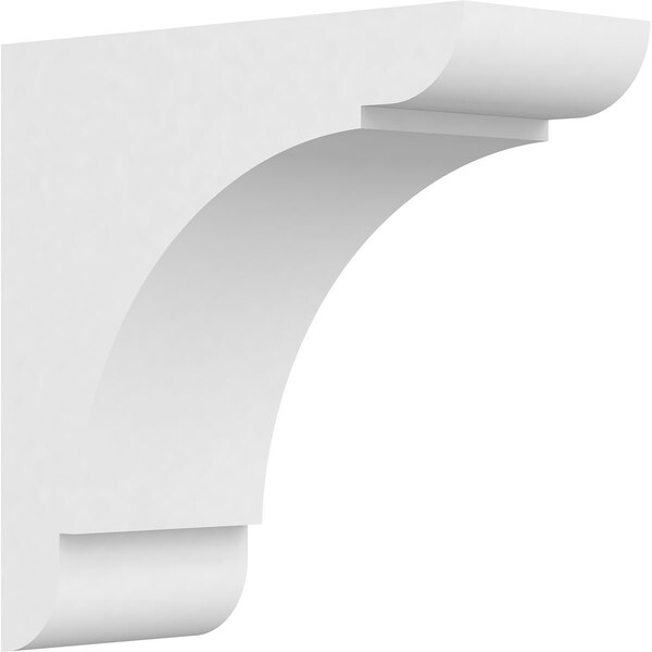 Ekena Millwork Standard Olympic Architectural Grade PVC Corbel, 3"W x 8"D x 8"H - CORP03X08X08OLY