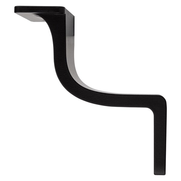 National Hardware National Hardware Cooper Black Zinc Handrail Bracket 3 in. L 200 lb - N830-519