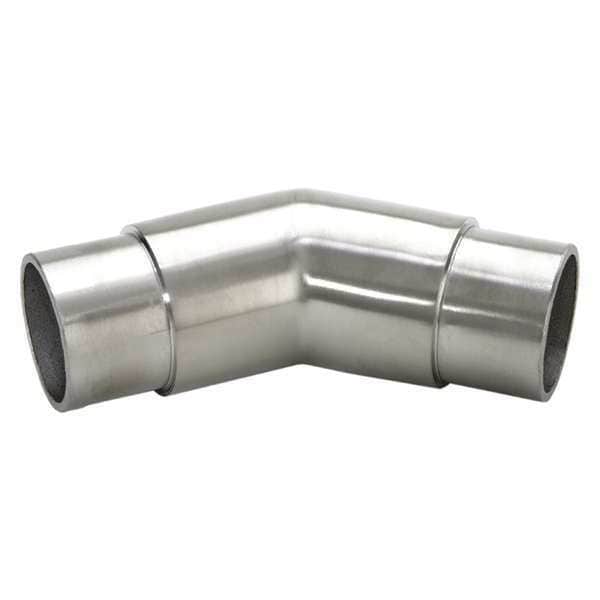 Lavi Industries Flush Elbow, SS, 1-49/64" H, 3" L - 49-730/1H16