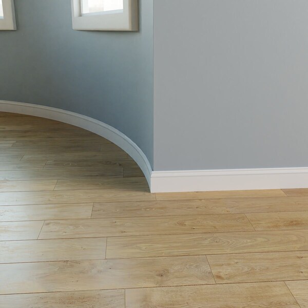 Ekena Millwork WM610 - 5 1/4"H x 9/16"D x 144"L Baseboard Flexible Moulding - BBDFWM610X144