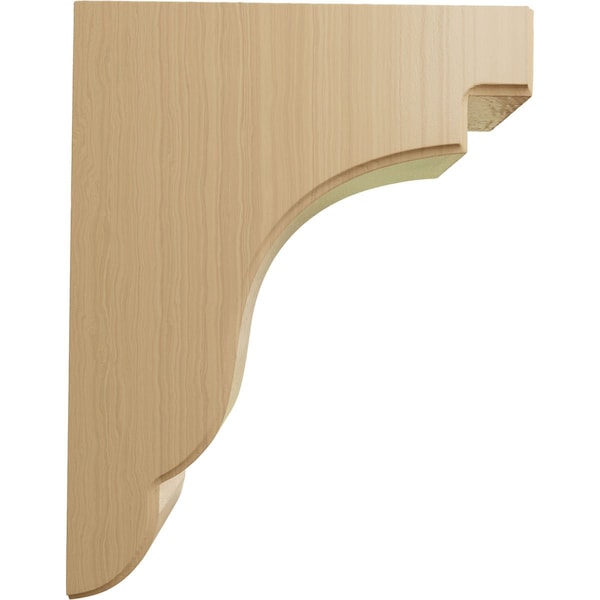 Ekena Millwork 3 1/2"W x 8 1/2"D x 11"H Bedford Bracket, Cherry - BKTW04X09X11BECH