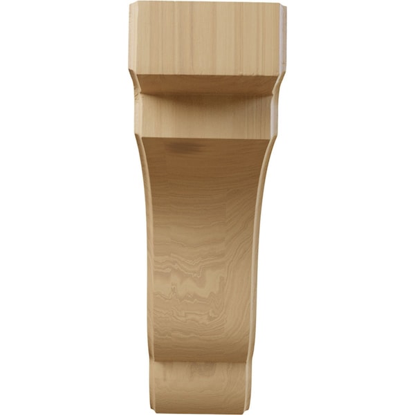 Ekena Millwork 3 1/2"W x 8 1/2"D x 11"H Bedford Bracket, Cherry - BKTW04X09X11BECH