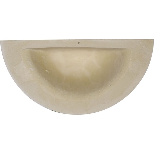 Ekena Millwork Wall Sconce, 4.88 in H, 12-1/2 in W, Factory Primed - SCO12X06X04AS