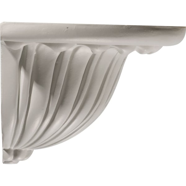 Ekena Millwork Wall Sconce, 4.88 in H, 12-1/2 in W, Factory Primed - SCO12X06X04AS