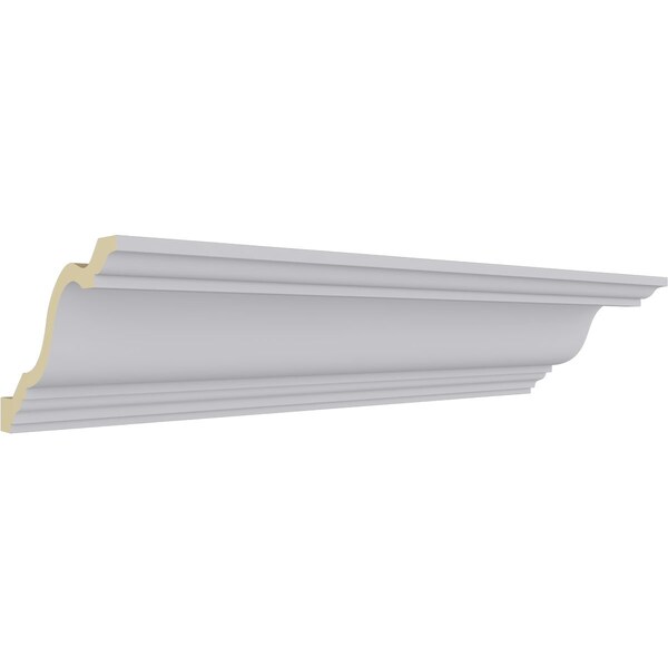 Ekena Millwork 5 1/4"H x 7 7/8"P x 9 5/8"F x 94 1/2"L Jackson Crown Moulding - MLD05X08X10JA