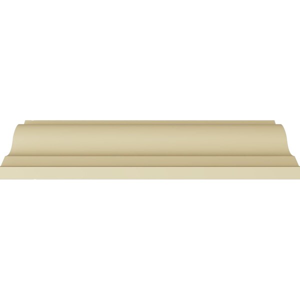 Ekena Millwork 5 1/4"H x 7 7/8"P x 9 5/8"F x 94 1/2"L Jackson Crown Moulding - MLD05X08X10JA