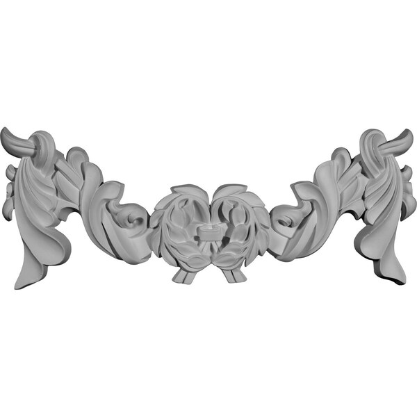 Ekena Millwork 13"W x 5 1/8"H x 1 1/8"P Amelia Onlay - ONL13X05X01AM