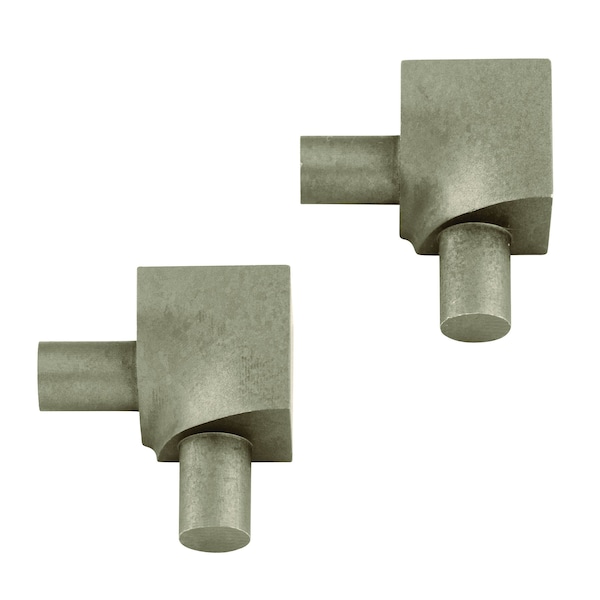 M-D Building Products Aluminum, Pewter, 4.56 in L, 4.31 in W - 32017