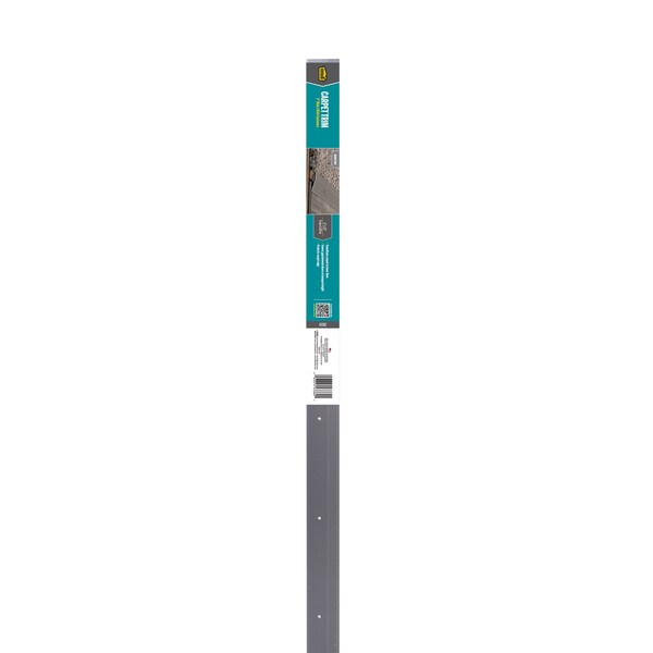 M-D Building Products Aluminum, Warm Gray, 72 in L, 2 in W - 43382