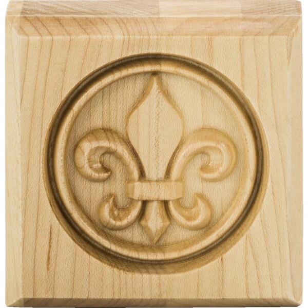 Hardware Resources Alder, 3" H, 3" W, Unfinished - FDLROS1ALD