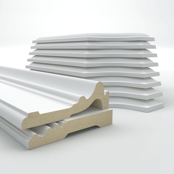 Ekena Millwork Wainscot Paneling Kit, Urethane, 94-1/2 in L, Factory Primed - WPKUSC081P032