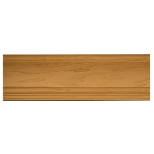 Osborne Wood Products Contemporary Cabinet Crown Molding, Alder, 13/16in L, 4-3/4in W - 74651.96A