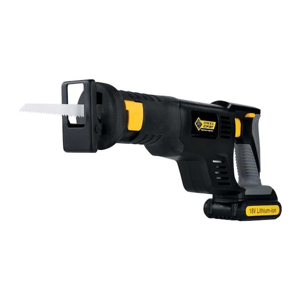 Steel Grip Steel Grip 2504645 18V Lithium Ion Cordless Reciprocating Saw - 2504645